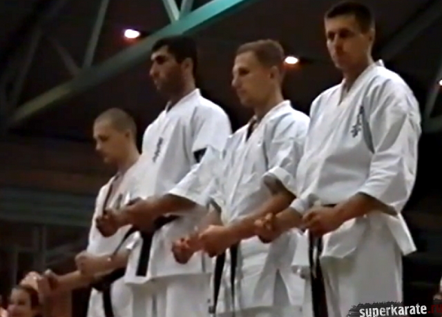 Призеры Чемпионата Европы по каратэ киокушинкай