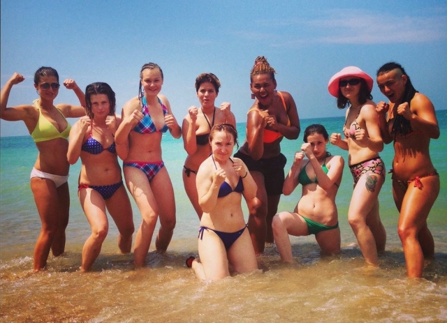 Амазонки киокушина