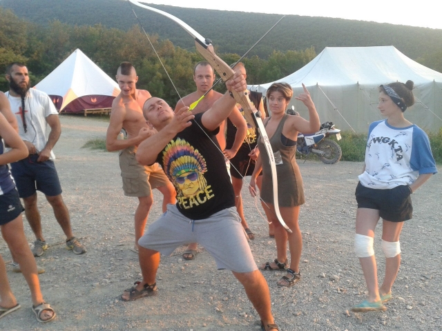 Сборы каратистов в Крыму