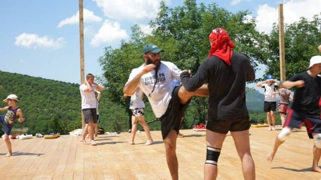 Тренировки на Мангупе