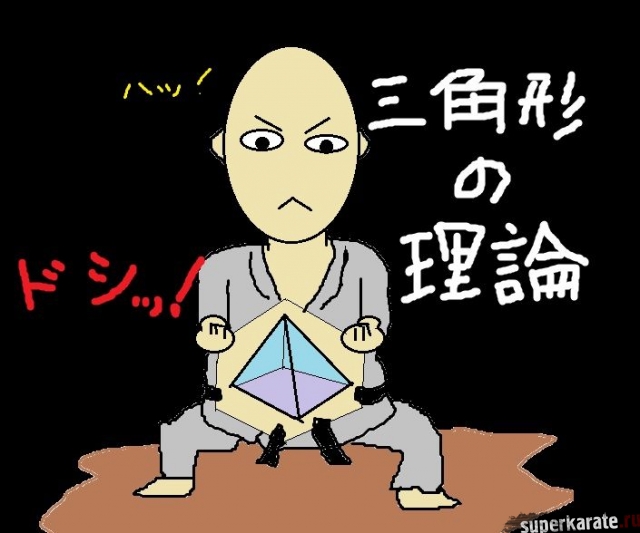 Теория треугольников в каратэ