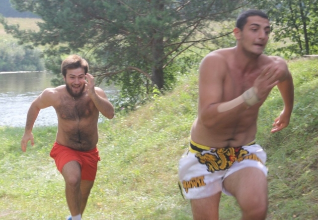 Тариел Николеишвили и Давид Сархошян