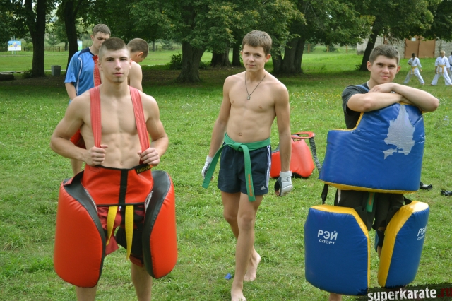 Подготовка к кумитэ Подготовка к кумитэ