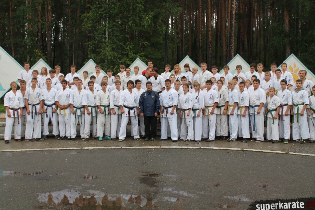 Участники сборов под руководством сэнсея Киприянова Участники сборов под руководством сэнсея Киприянова