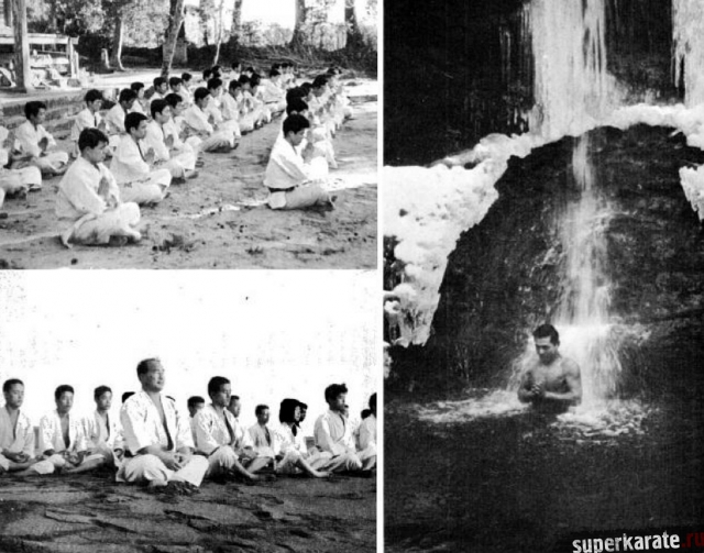 Испытания в киокушине - часть подготовки сильных каратистов