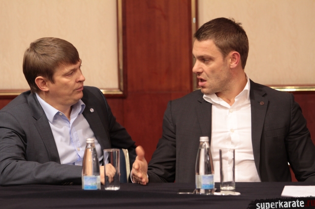 Сергей Суворов и его болгарский коллега Сергей Суворов и его болгарский коллега