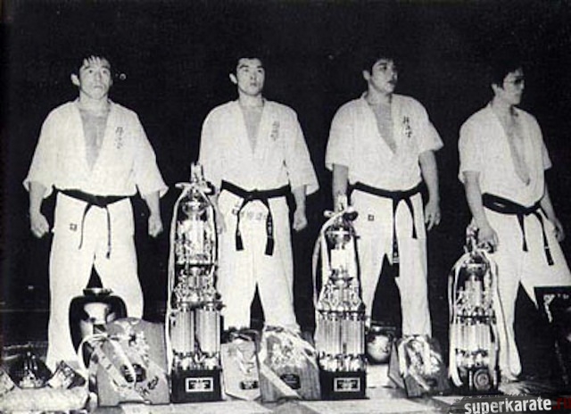 Призеры 9 Чемпионата Японии по киокушинкай