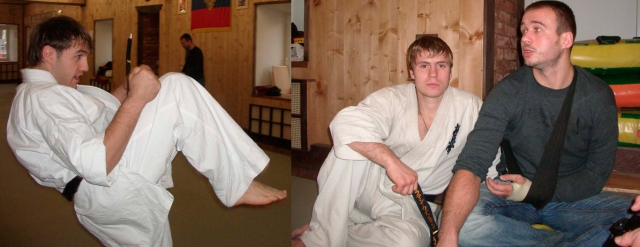 Макс Дедик с все еще незаживающей рукой, но с бьющей ключом энергией Макс Дедик с все еще незаживающей рукой, но с бьющей ключом энергией