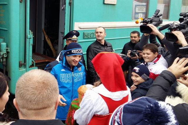 Хлеб-соль для Чемпиона! Хлеб-соль для Чемпиона!