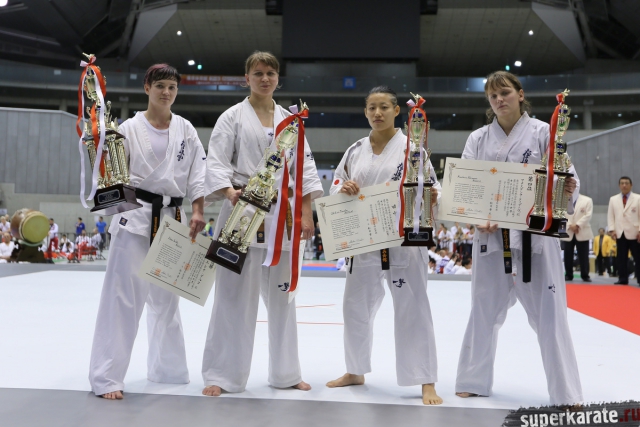 Призеры 2-го женского Чемпионата мира в абсолютной весовой категории Призеры 2-го женского Чемпионата мира в абсолютной весовой категории