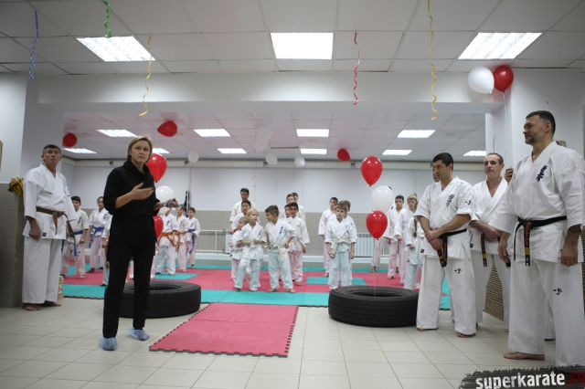 Ольга Данилова на открытии Доджо Ольга Данилова на открытии Доджо