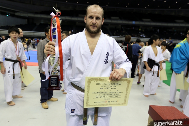 Дмитрий Лунёв - победитель SuperKarate AWARDS 2015 в номинации Ветеран года