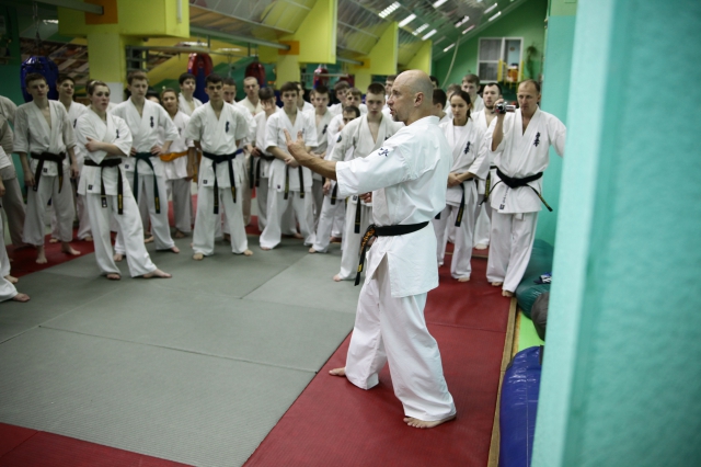 Тренировка сэнсея Ильмова