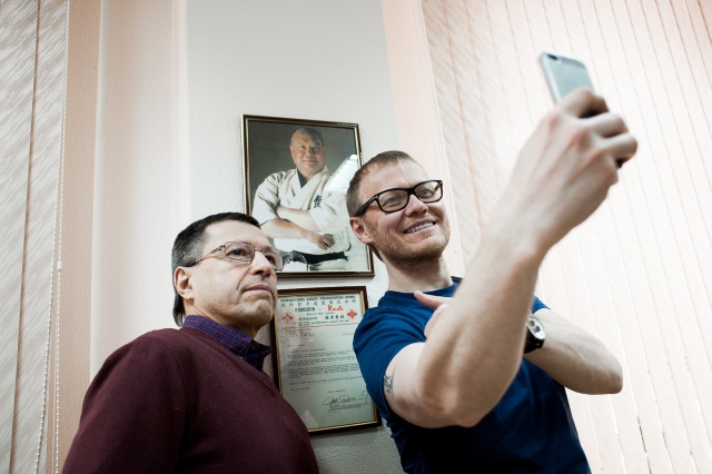 Шихан Алымов и Сергей Лекомцев Шихан Алымов и Сергей Лекомцев