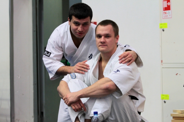 Лаша Габараев и Андрей Чирков