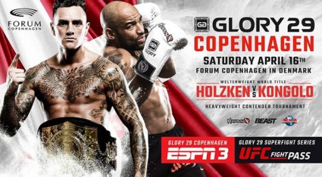 GLORY 29. Holzken vs Kongolo GLORY 29. Holzken vs Kongolo