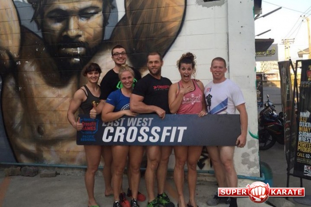 Елена Гулько в «Reebok Crossfit Games 2016» в команде «East west crossfit»