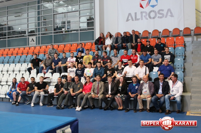 Судьи, тренера и участники турнира