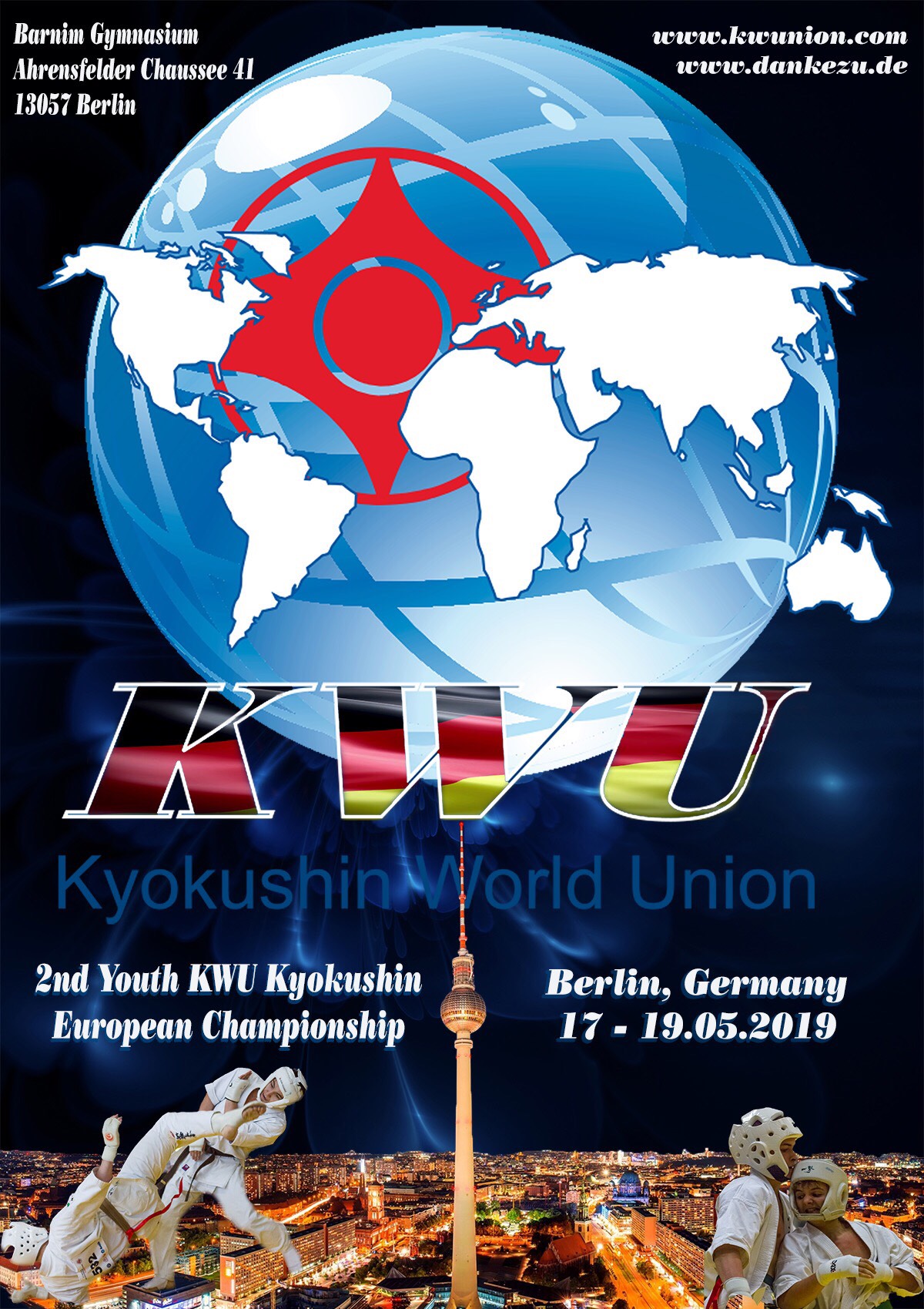 Второе Первенство Европы KWU по киокусинкай