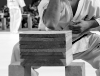 Энпи - разбить доски локтем