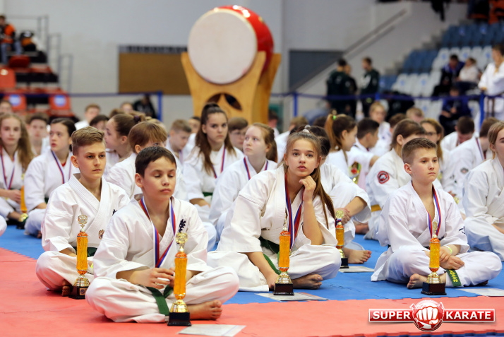 Призеры Первенства России по киокушинкай