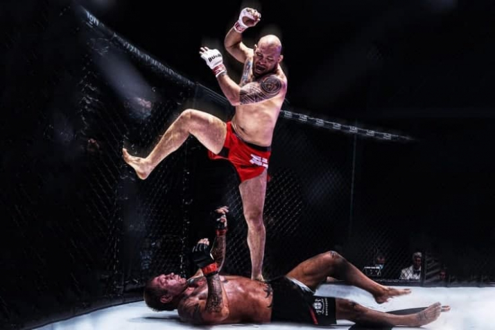 Емельяненко досрочно проиграл Сантосу на турнире AMC Fight Nights